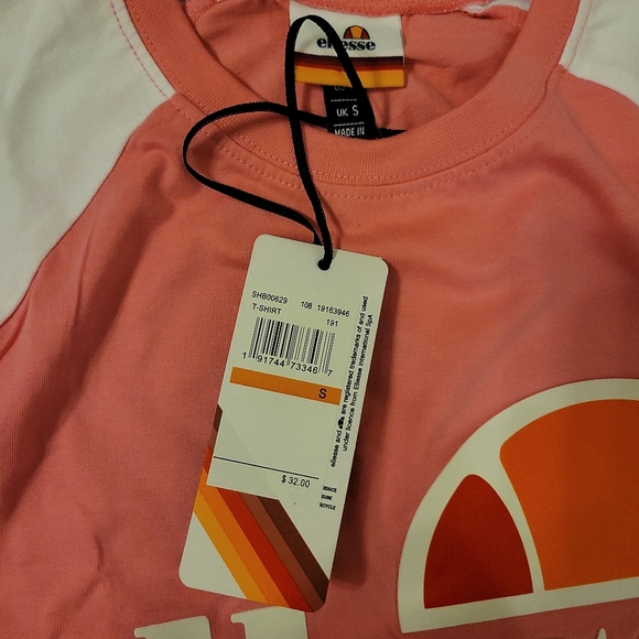 *SOLD* NWT Ellesse Men's T-Shirt SHB00629 Size Small - Picture 4 of 5